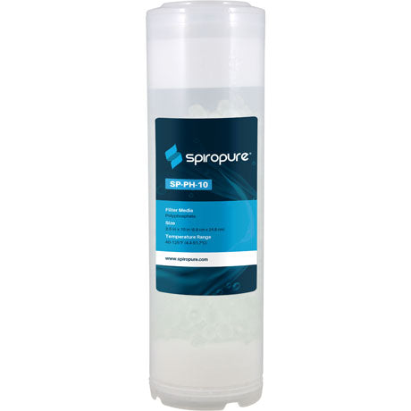 SpiroPure SP-PH-10 Polyphosphate Filter 10x2.5 Anti-Scale Water Filter SP-PH-10